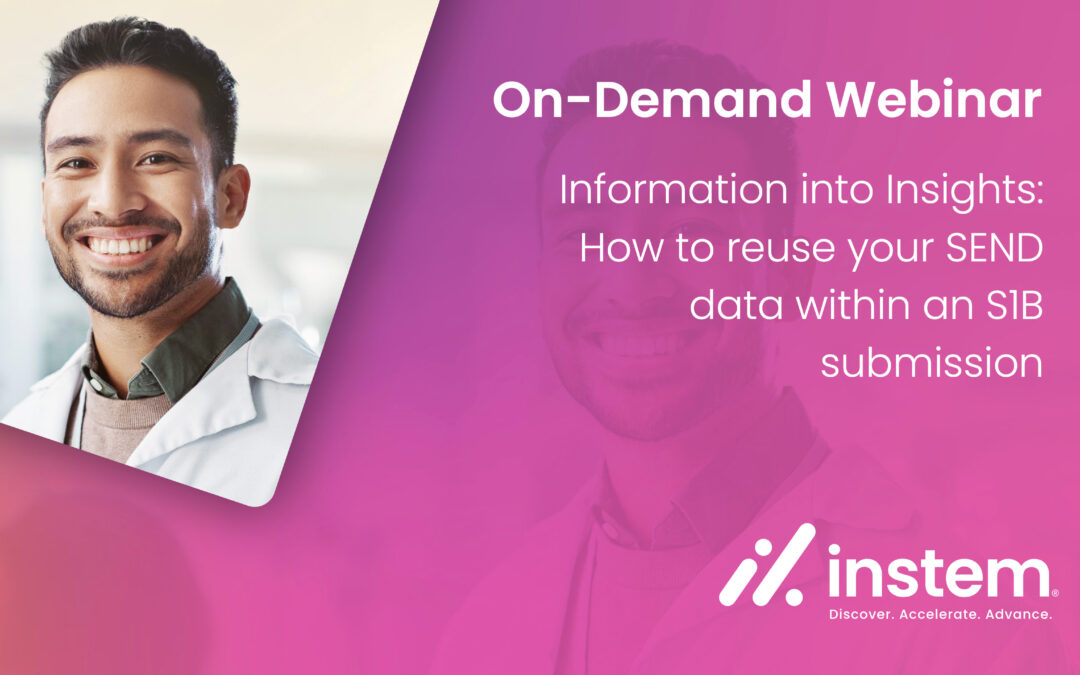 Information into Insights: How to reuse your SEND data within an S1B submission