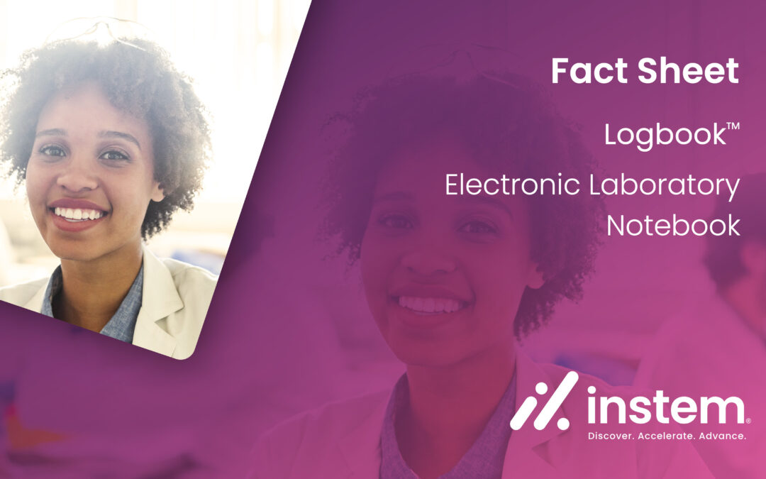 Fact Sheet: Logbook™ Electronic Laboratory Notebook