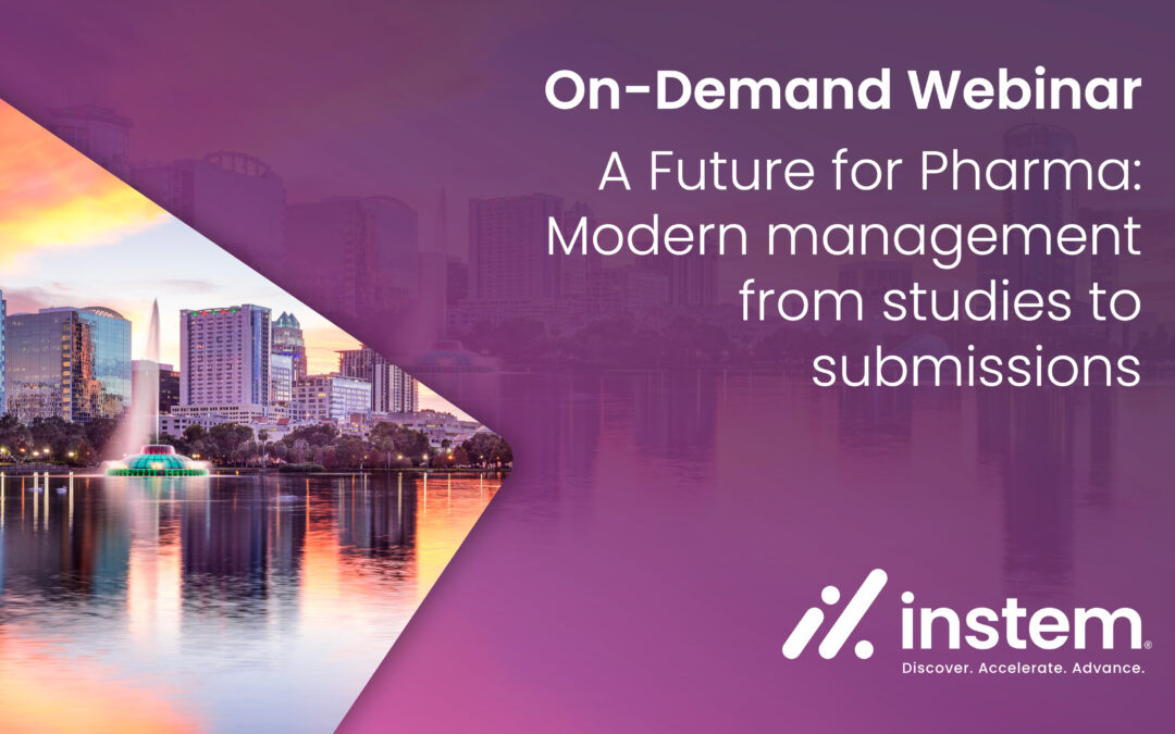 A Future for Pharma: Modern Management from Studies to Submissions