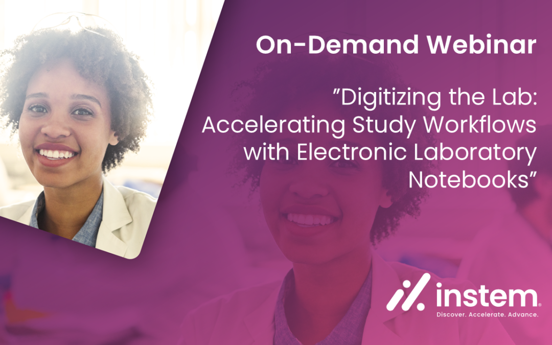 On-demand Webinar: Digitizing the Lab – Accelerating Study Workflows with Electronic Lab Notebooks like Logbook™