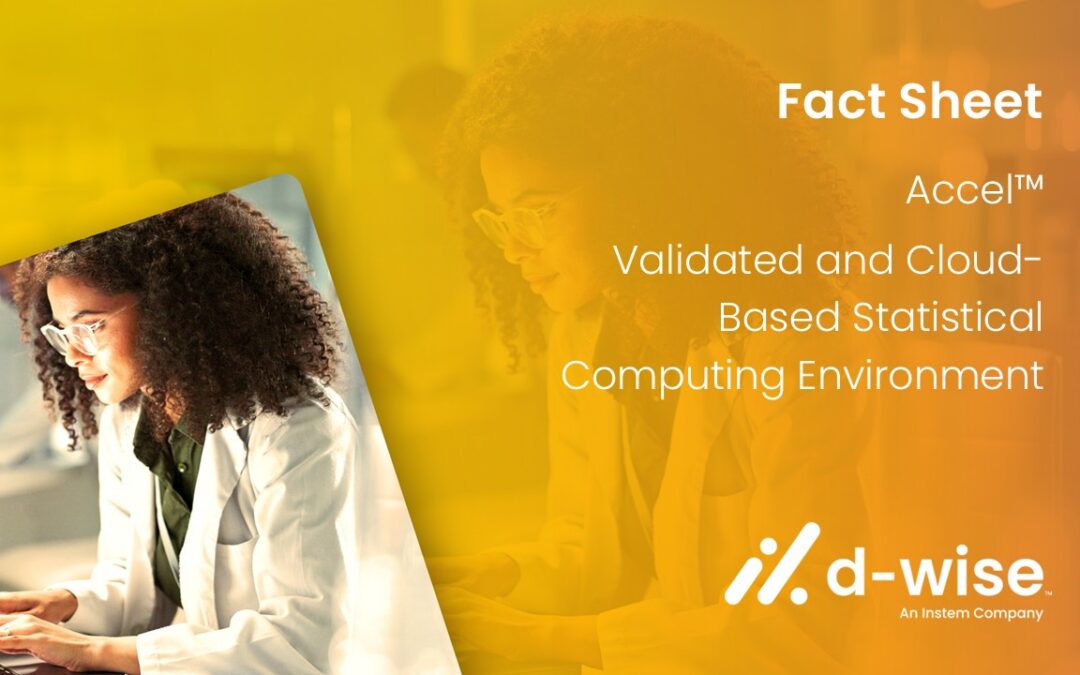 Fact Sheet: Accel™: Validated and Cloud-Based Statistical Computing Environment