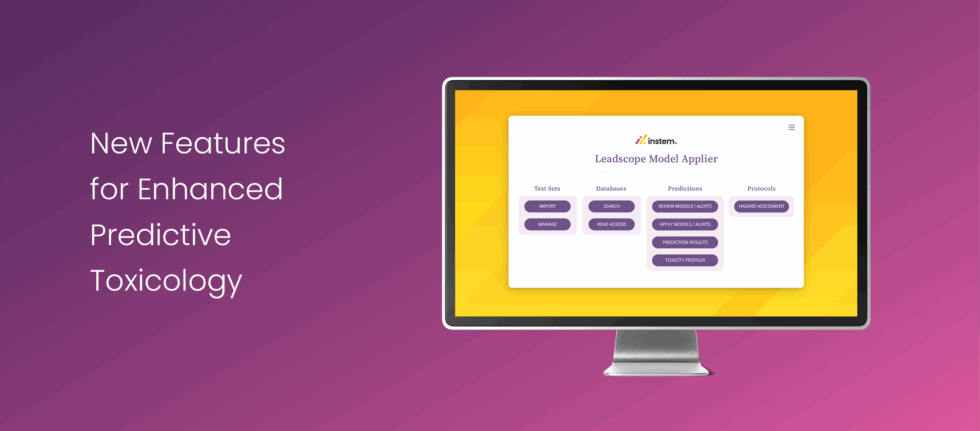 New Features in Leadscope Model Applier 2025.0 and Their Role in ...