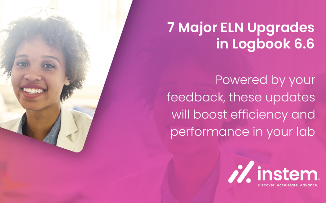 使用Logbook 6.6 进行 7 项主要 ELN 升级