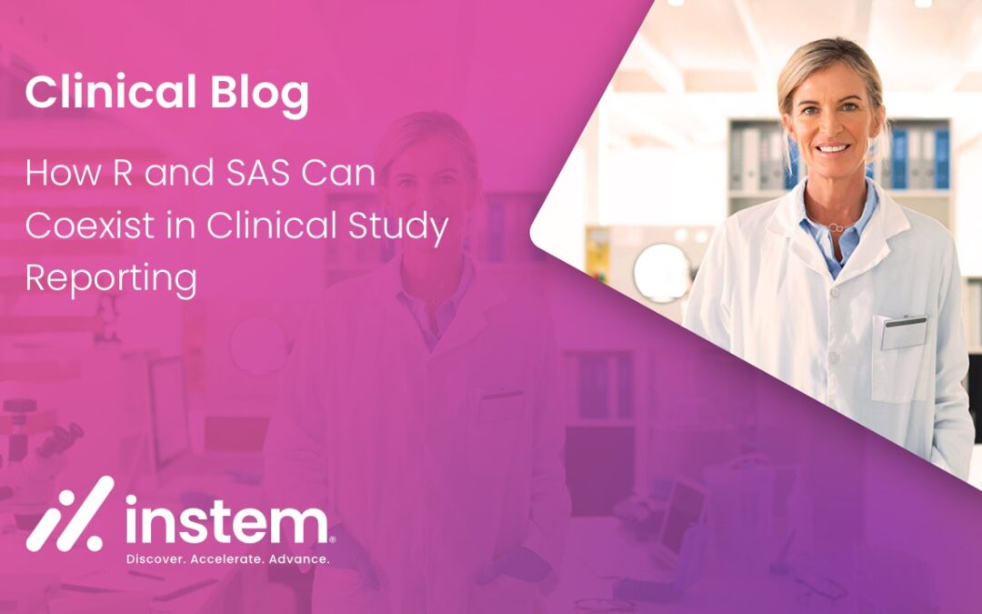 臨床試験報告におけるRとSASの共存方法