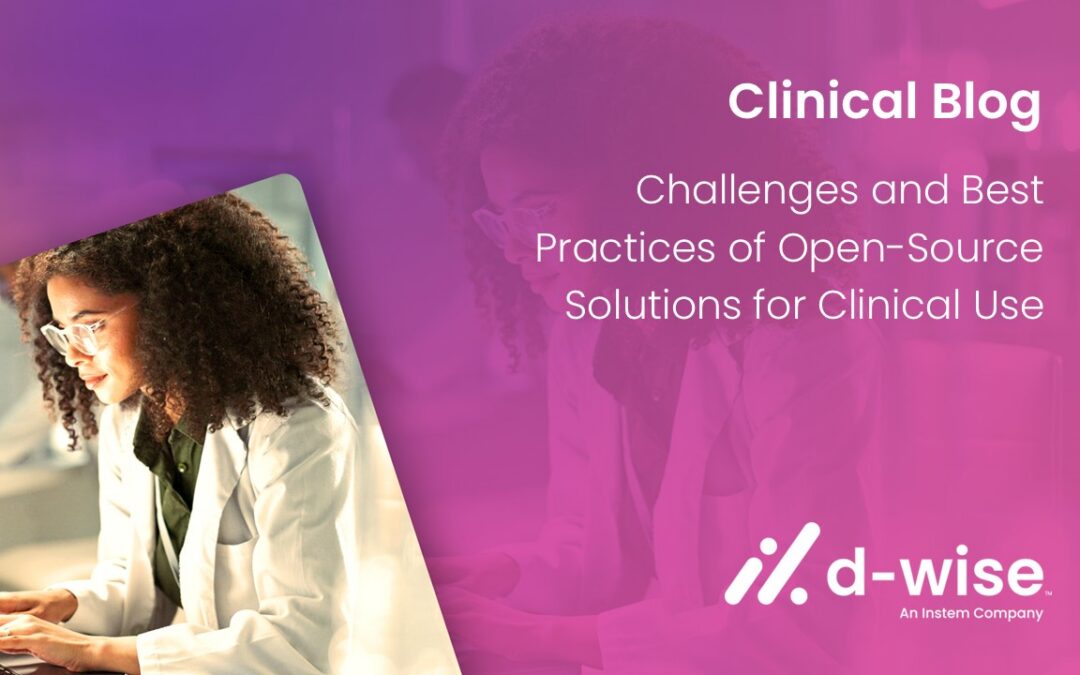 Défis et bonnes pratiques liés aux solutions open source destinées à un usage clinique