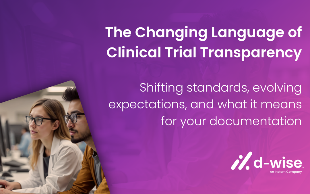 L'évolution du langage utilisé en matière de transparence des essais cliniques