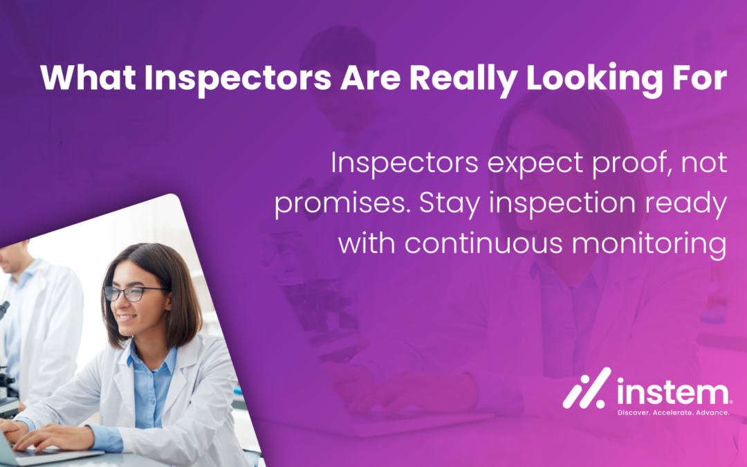 What inspectors are really looking for